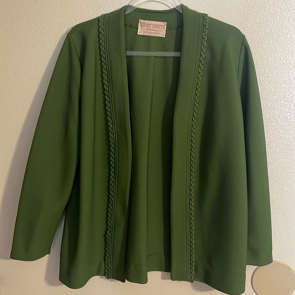 HEDY KNITS BLAZER * VINTAGE * - Picture 1 of 4